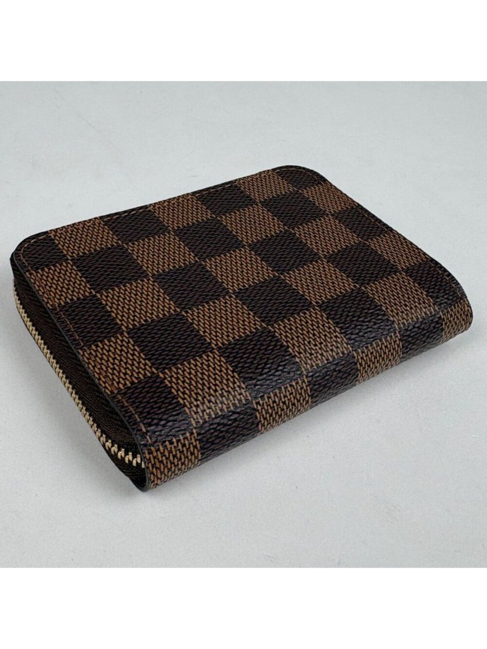 Louis Vuitton Zippy Coin Purse Round Zip Damier Brown - Picture 2 of 6